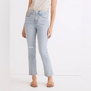 Madewell Vintage Crop Jean Patch Pockets Size 24